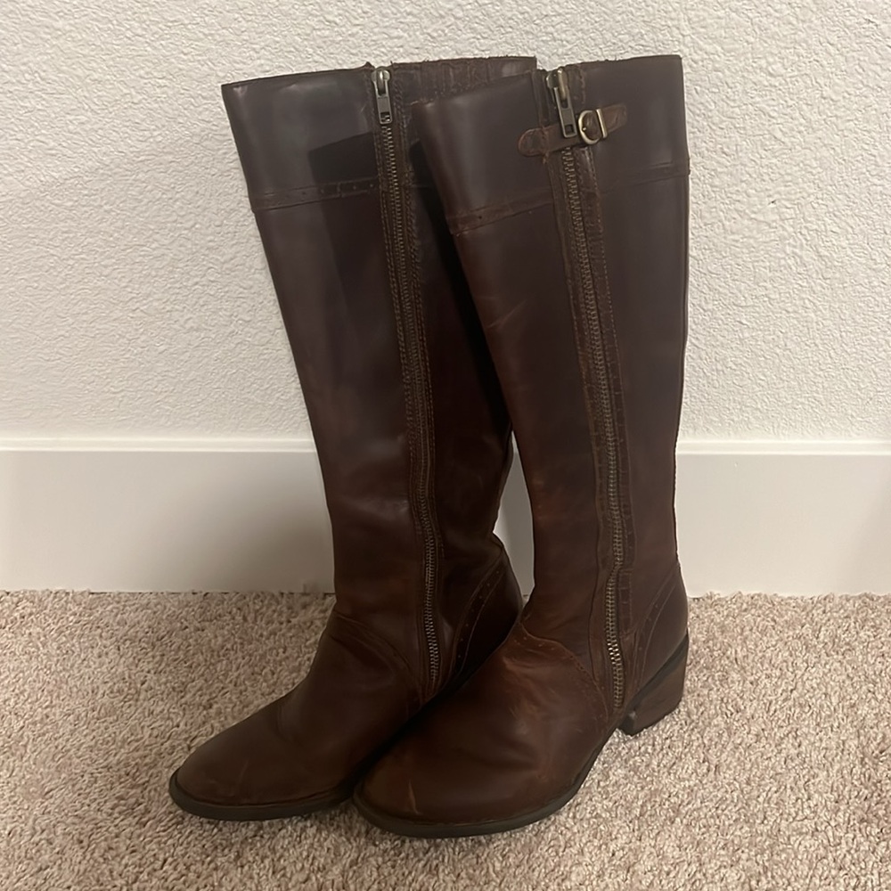Born Poly Knee High Riding Boots - Picture 2 of 6